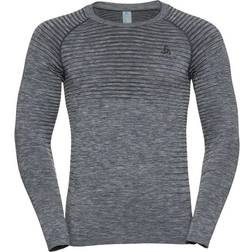 Odlo Performance Light Long Sleeve Base Layer Top Men - Grey Melange