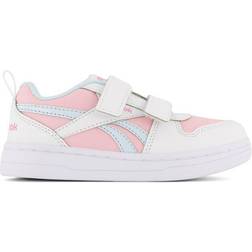 Reebok Girl's Royal Prime 2 - Cloud White/Pink Glow/Glass Blue