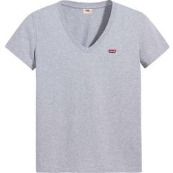 Levi's The Perfect V-Neck Tee - Starstruck Heather Grey/Grey