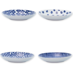 Vietri Santorini Assorted Soup Plate 22.86cm 4pcs