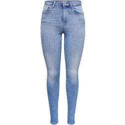 Only Power Push Up Skinny Fit Jeans - Blue/Special Bright Blue Denim