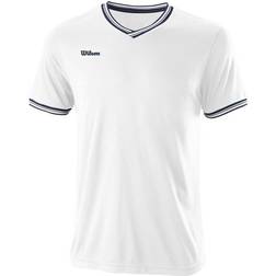 Wilson Team II High V-Neck Men - White