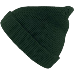 Atlantis Blog Waffle Beanie - Bottle Green