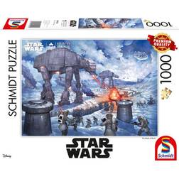 Schmidt Spiele Star Wars Thomas Kinkade Studios the Battle of Hoth 1000 Pieces