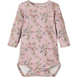 Name It Fia Flower Romper - Violet Ice (13201100)