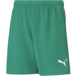 Puma teamRISE Football Shorts Kids - Pepper Green/Black