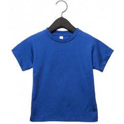 Canvas Kid's Crew Neck T-shirt - True Royal