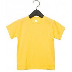 Canvas Kid's Crew Neck T-shirt - Yellow