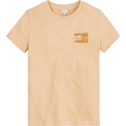 Tommy Hilfiger Natural Dye T-shirt - Prairie Yellow (KG0KG06780ZFW -ZFW)