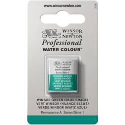 Winsor & Newton Professional Water Colour Winsor Green Blue Shade Half Pan