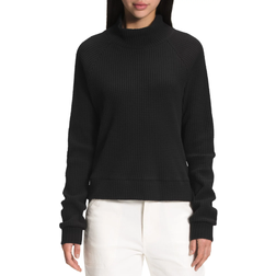 The North Face Women's Chabot Mock Neck Long Sleeve Sweater - TNF Black