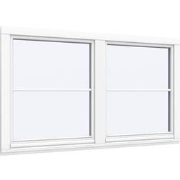 Sparvinduer PK0204 Træ Vendevindue Vindue med 2-lags glas 140x90cm