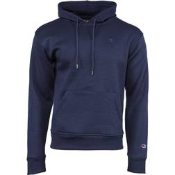 Champion Powerblend Fleece C Logo Hoodie - Navy