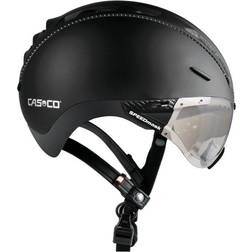 Casco Roadster Plus avec visière Cykelhjälm Black Matt Huvudets omkrets 50-54 cm