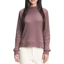 The North Face Women's Chabot Mock Neck Long Sleeve Sweater - Twilight Mauve