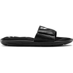 Under Armour Boy's Ignite VI Slides - Black/White