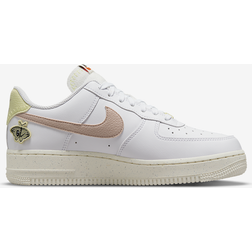 NIKE Air Force 1 '07 SE W - White/Boarder Blue/Citron Tint/Pink Oxford