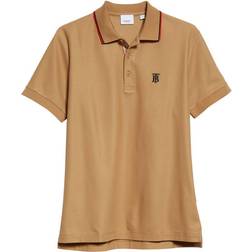 Burberry Monogram Motif Cotton Piqué Polo Shirt