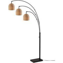 Adesso Bahama 3 Arm Arc Floor Lamp 82"