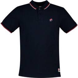 Superdry Twin Tipped Polo Shirt - Deep Navy