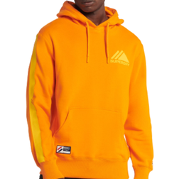 Superdry Code Mountain Sport Mono Hoodie - Hazard Orange