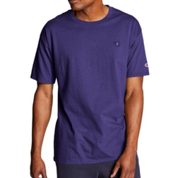 Champion Classic Embroidered C Logo T-shirt Unisex - Purple