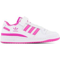 adidas Kid's Forum Low - Cloud White/Screaming Pink/Cloud White