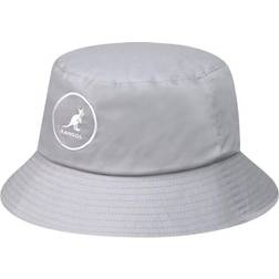 Kangol Cotton Bucket Hat - Light Grey