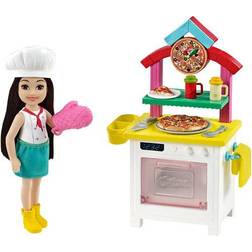 Mattel Barbie Chelsea Can Be Pizza Chef Playset