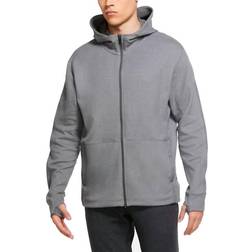 NIKE Yoga Full-Zip Hoodie Men - Iron Grey/Heather/Black