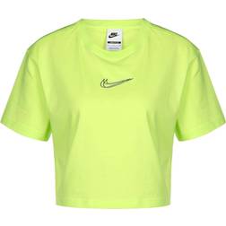 Nike Sportswear Cropped Dance T-shirt Women's - Light Lemon Twist