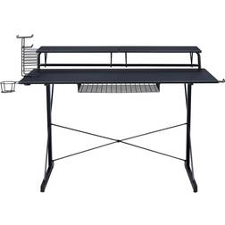 Techni Sport Computer Gaming Desk - Black, 1200x596x1054mm