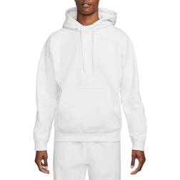 Nike Solo Swoosh Fleece Hoodie - Summit White/White