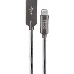 Dcutec USB A-Lightning M-F 2.0 1m