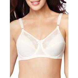 Bali Flower Underwire Bra - White