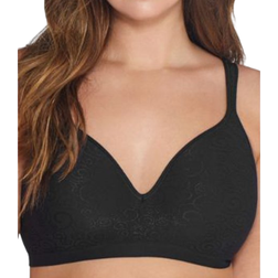 Bali Comfort Revolution Wirefree Bra - Black Swirl