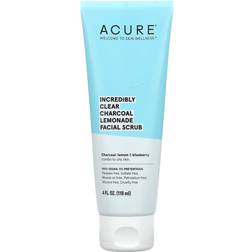 Acure Incredibly Clear Charcoal Lemonade Facial Scrub 118ml