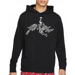 Nike Jordan Dri-Fit Air French Terry Pullover Hoodie - Black/White