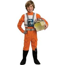 Rubies Star Wars Deluxe Orange Flight Suit Child