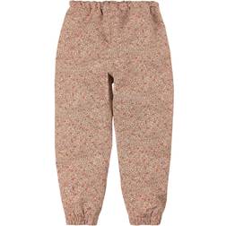 Wheat Robin Tech Outdoor Pants - Barely Beige Flowers