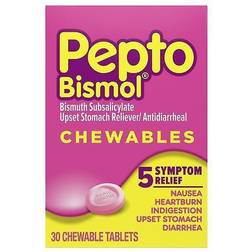 Pepto Bismol 5 Symptom Relief 30 pcs