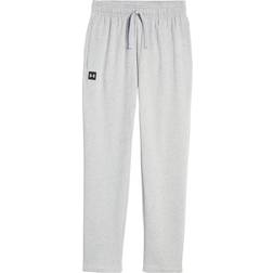 Under Armour Rival Fleece Pants - Mod Gray Light Heather/Onyx White