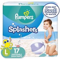 Pampers Splashers Disposable Swim Pants Size L, 14+kg, 17-pack