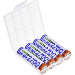 Panasonic HR-3U AA 4-Pack + Battery box