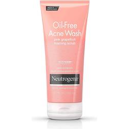 Neutrogena Oil-Free Acne Wash Foaming Scrub Pink Grapefruit 6.7fl oz