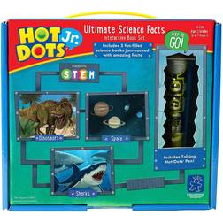 Educational Insights Hot Dots Jr Ultimate Science Facts Interactive Book Set with Talking Pen