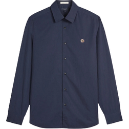 Ted Baker Poplin Shirt - Navy