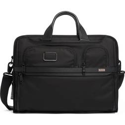 Tumi Alpha Compact Large Screen Laptop Brief - Black