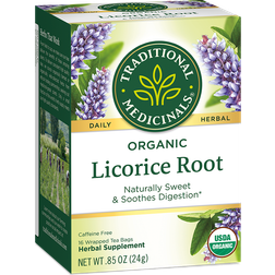 Traditional Medicinals Organic Licorice Root Tea 24g 16pcs