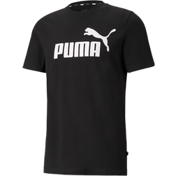 Puma Men's Essentials Logo T-shirt - Black